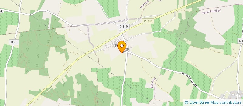 localisation de l'entreprise SCI PLAIZAC à ROUILLAC