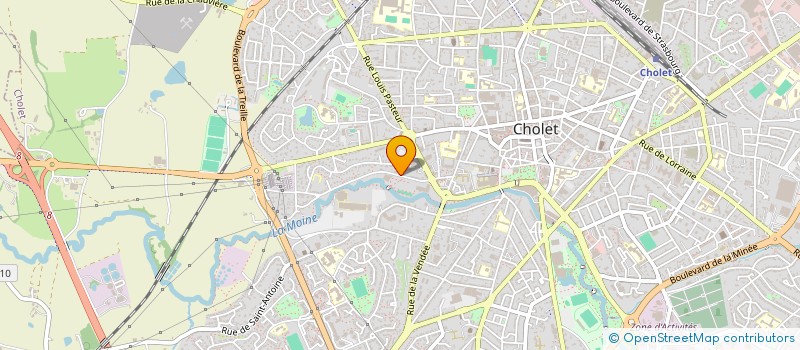 localisation de l'entreprise SCI PLAJ à CHOLET