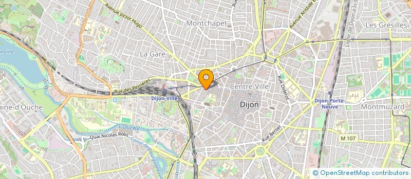 localisation de l'entreprise SCI PLAMCAL à DIJON