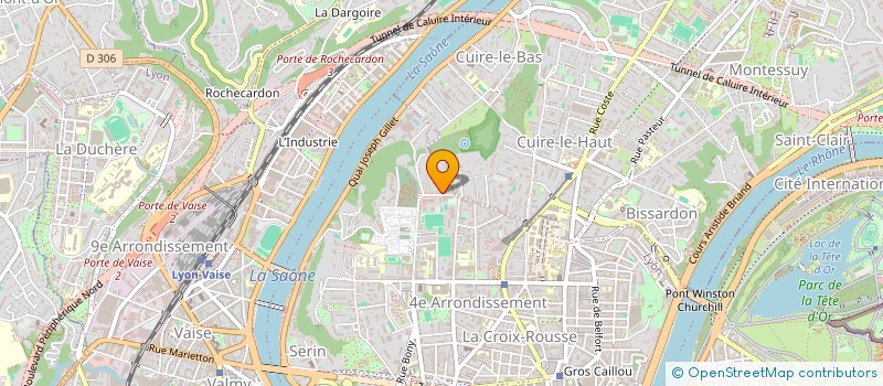 localisation de l'entreprise SCI PLAMM 5  LYON