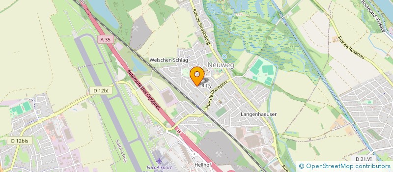 localisation de l'entreprise SCI PLAN ALFI  SAINT-LOUIS