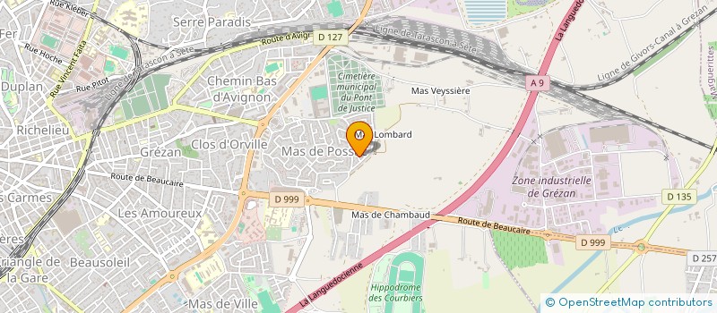 localisation de l'entreprise SCI PLAN ASPIC  NIMES