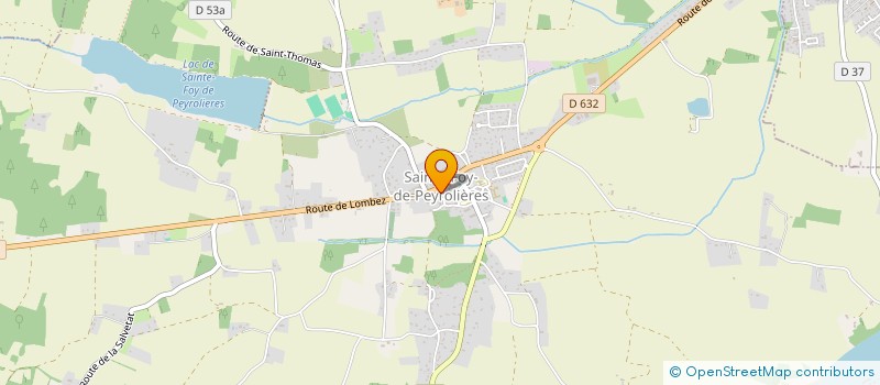 localisation de l'entreprise SCI PLAN B  SAINTE-FOY-DE-PEYROLIERES