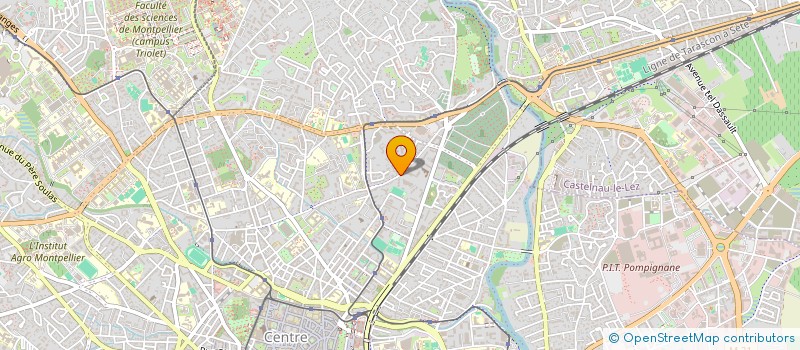 localisation de l'entreprise SCI PLAN DU PASTOUREL à MONTPELLIER