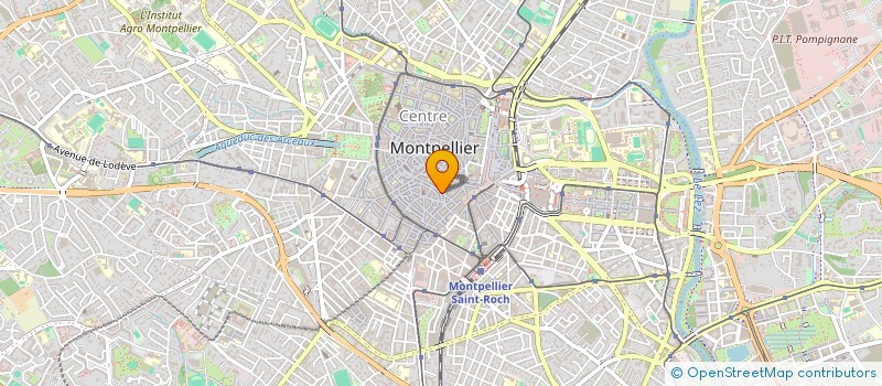 localisation de l'entreprise SCI PLAN PASTOUREL à MONTPELLIER