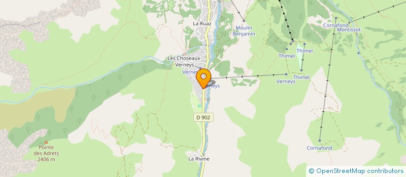 localisation de l'entreprise SCI PLAN RAPIN  VALLOIRE