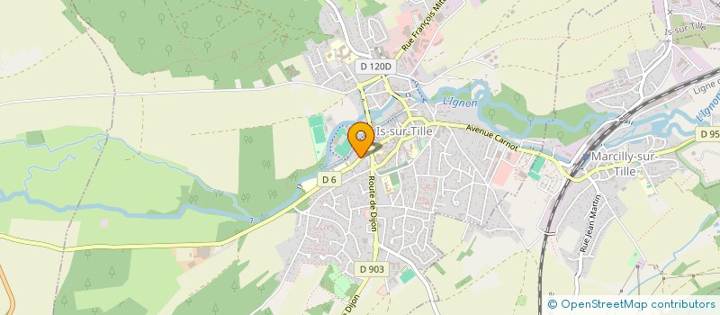 localisation de l'entreprise SCI PLAN TREKKING à DIJON