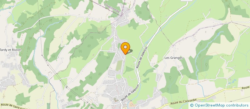 localisation de l'entreprise SCI PLANCHAT  SAINT-JUST-CHALEYSSIN