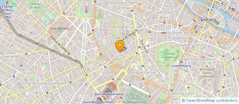 localisation de l'entreprise SCI PLANCHON  PARIS