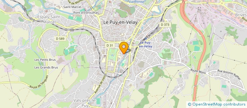 localisation de l'entreprise SCI PLANCHON PATRIMOINE  LE PUY-EN-VELAY