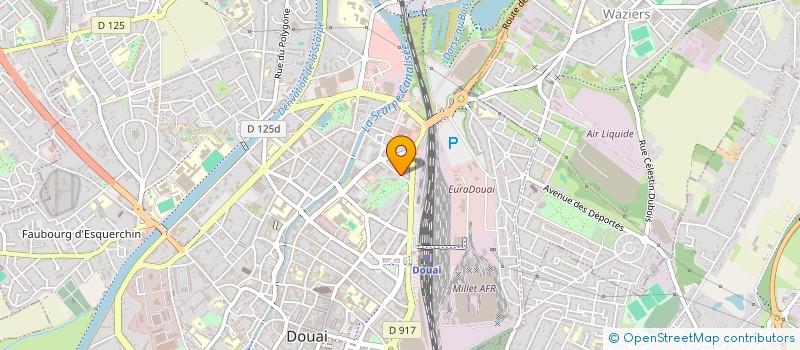 localisation de l'entreprise SCI PLANET BOTTINA à DOUAI