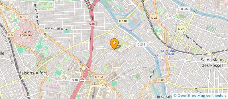 localisation de l'entreprise SCI PLANETE à MAISONS-ALFORT
