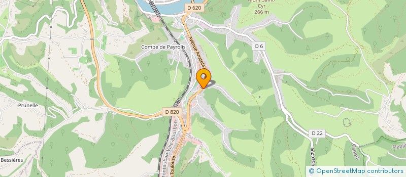 localisation de l'entreprise SCI PLANETE  CAHORS