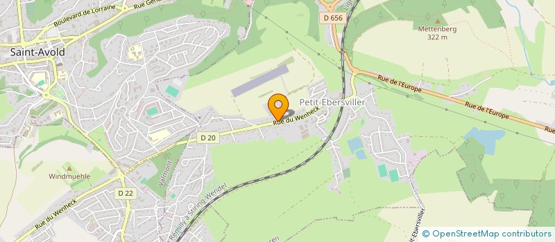 localisation de l'entreprise SCI PLANETE VERTE  BIDING