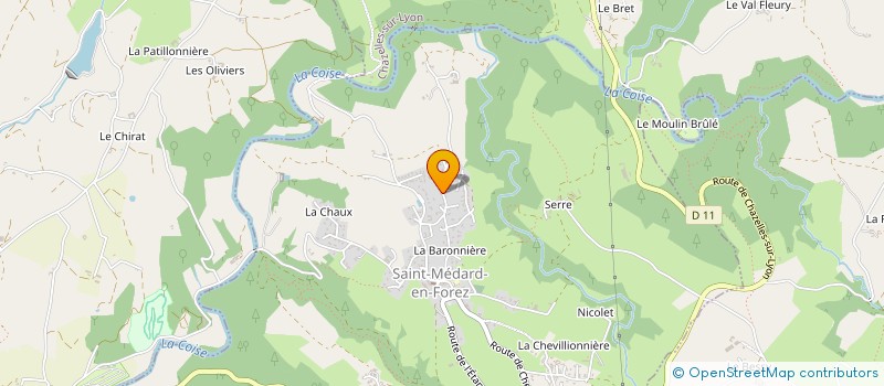 localisation de l'entreprise SCI PLANRI  SAINT-MEDARD-EN-FOREZ