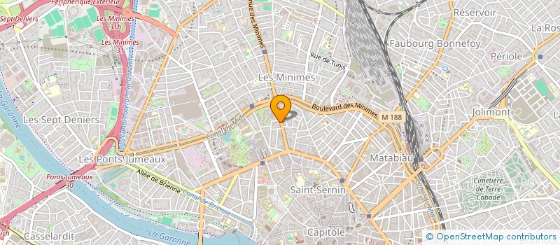localisation de l'entreprise SCI PLANTIER à TOULOUSE