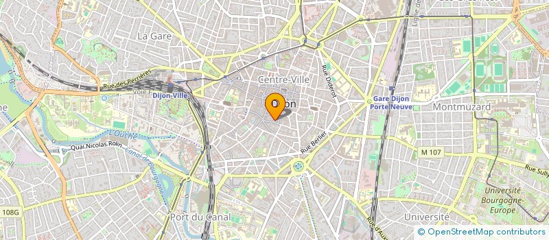 localisation de l'entreprise SCI PLANTIN à DIJON