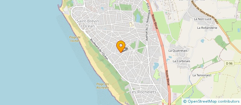 localisation de l'entreprise SCI PLANTIVE à SAINT-BREVIN-LES-PINS