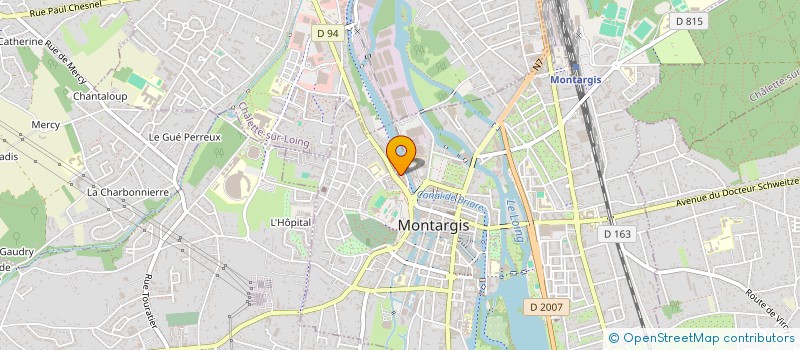 localisation de l'entreprise SCI PLARD à MONTARGIS