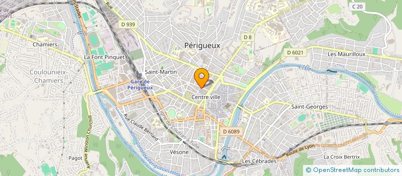 localisation de l'entreprise SCI PLAS LYON à PERIGUEUX