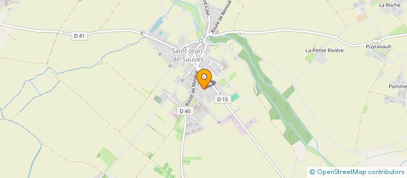 localisation de l'entreprise SCI PLASA à SAINT-JEAN-DE-SAUVES