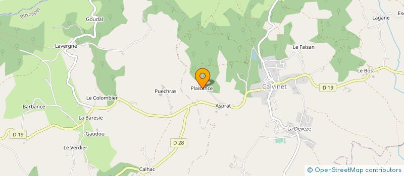 localisation de l'entreprise SCI PLASENCA à PUYCAPEL
