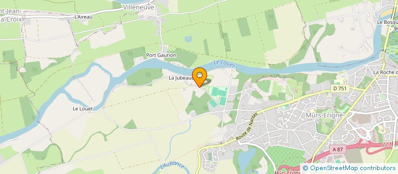 localisation de l'entreprise SCI PLASGOH  MURS-ERIGNE