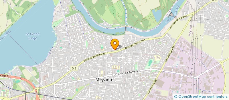 localisation de l'entreprise SCI PLASSE  MEYZIEU