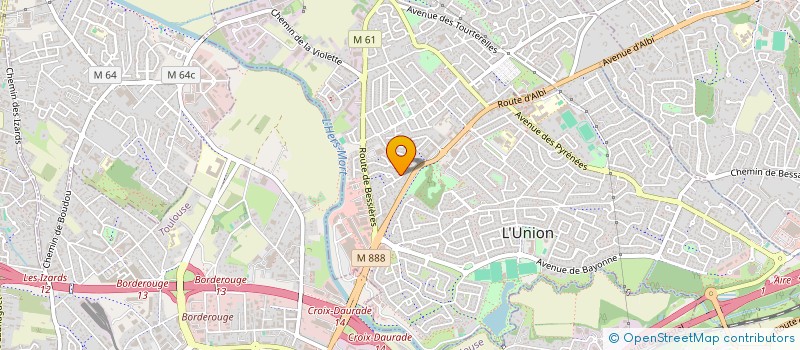 localisation de l'entreprise SCI PLASSIER JS à L'UNION
