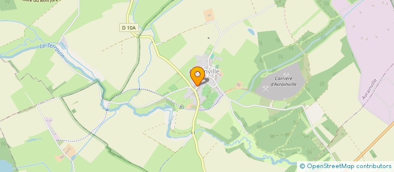 localisation de l'entreprise SCI PLATINE  AVRAINVILLE