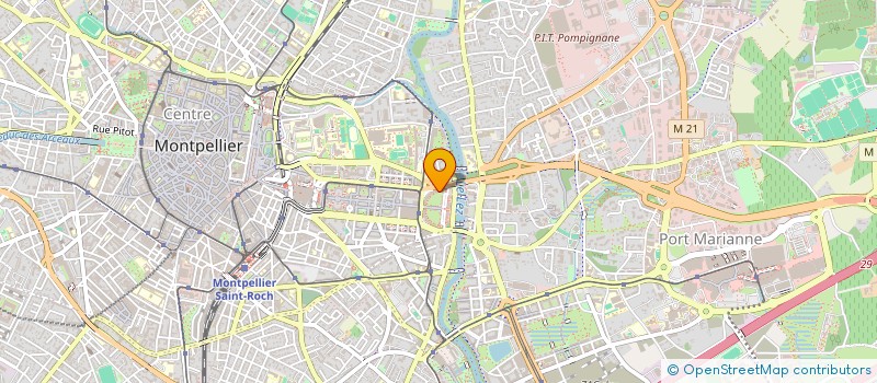 localisation de l'entreprise SCI PLATINIUM à MONTPELLIER