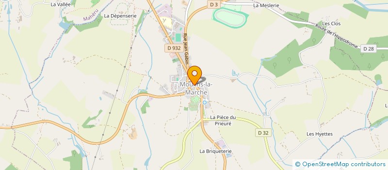 localisation de l'entreprise SCI PLATINIUM à MOULINS-LA-MARCHE