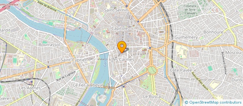 localisation de l'entreprise SCI PLATINIUM à TOULOUSE