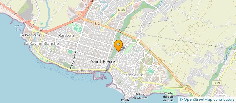 localisation de l'entreprise SCI PLATYPUS à SAINT-PIERRE