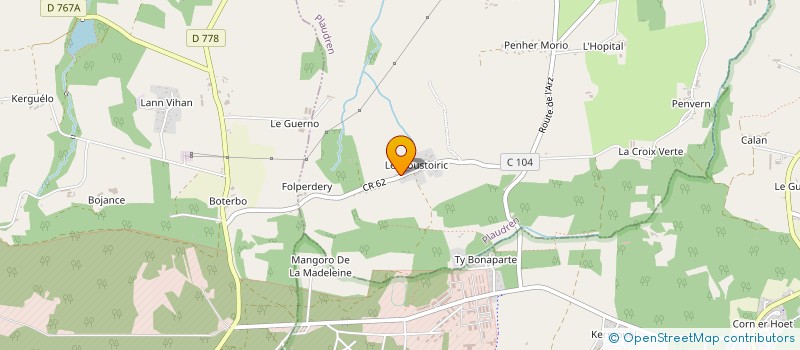 localisation de l'entreprise SCI PLAUDREN  PLAUDREN