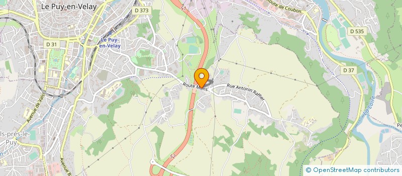 localisation de l'entreprise SCI PLAV  LE PUY-EN-VELAY