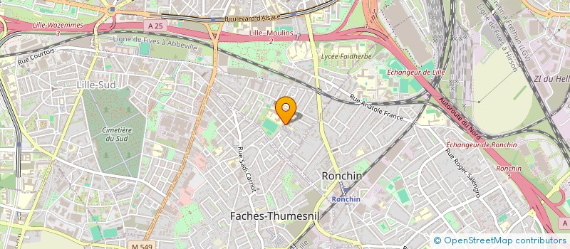 localisation de l'entreprise SCI PLAYBACK à WASQUEHAL