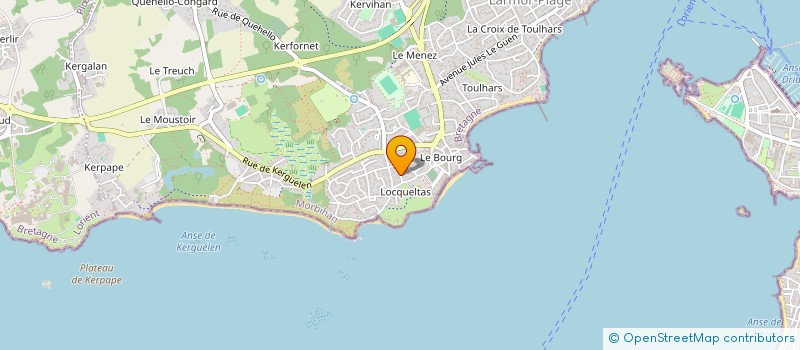 localisation de l'entreprise SCI PLAYERS  LARMOR-PLAGE