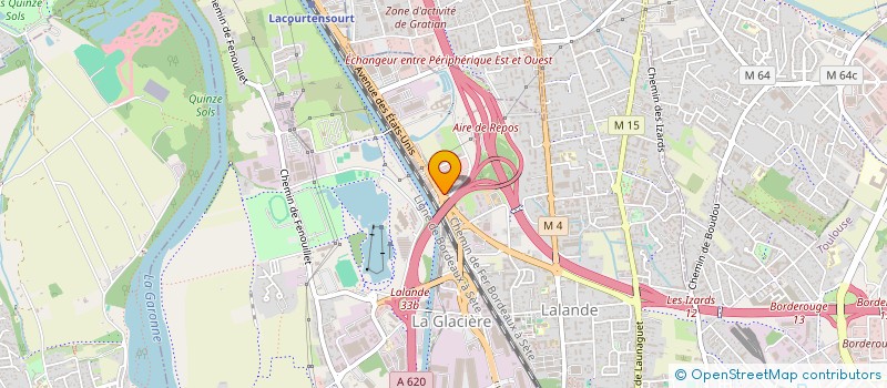 localisation de l'entreprise SCI PLAZA à TOULOUSE