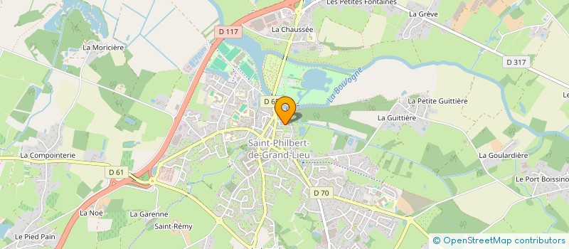 localisation de l'entreprise SCI PLB  ST-PHILBERT-DE-GRAND-LIEU