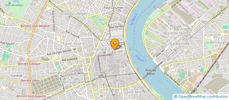 localisation de l'entreprise SCI PLC  BORDEAUX