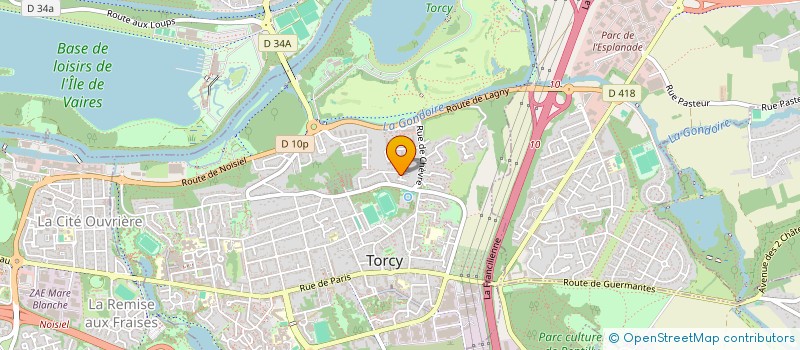 localisation de l'entreprise SCI - PLCK IMMO  TORCY