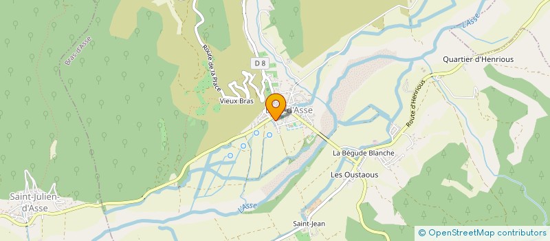 localisation de l'entreprise SCI PLE  BRAS D'ASSE