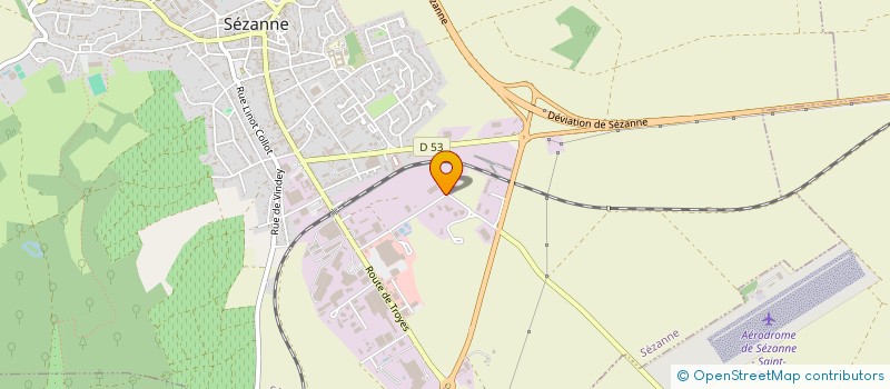 localisation de l'entreprise SCI PLE MARTIN à SEZANNE