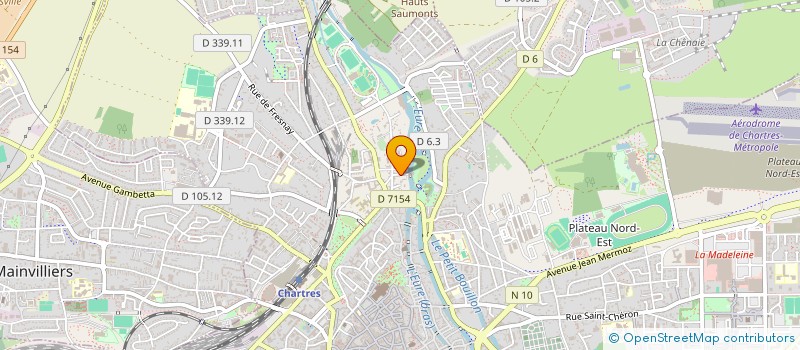 localisation de l'entreprise SCI PLEBE à CHARTRES