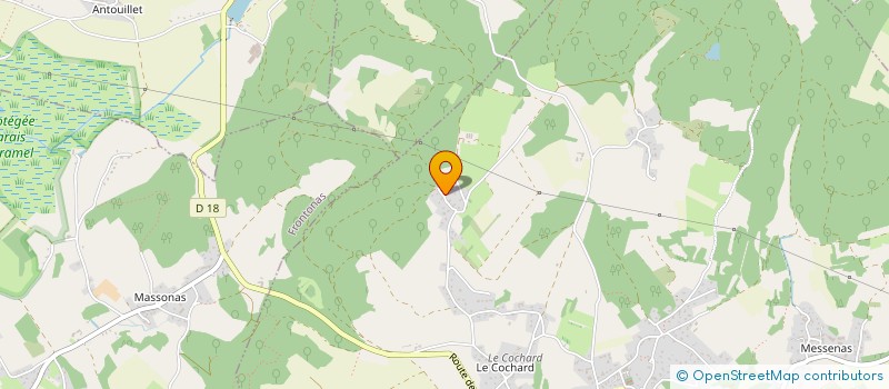 localisation de l'entreprise SCI PLECCIA  SAINT-MARCEL-BEL-ACCUEIL