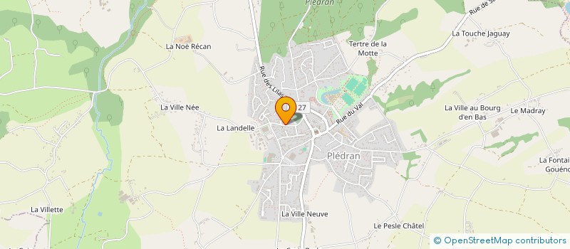 localisation de l'entreprise SCI PLED'IMMO  PLEDRAN