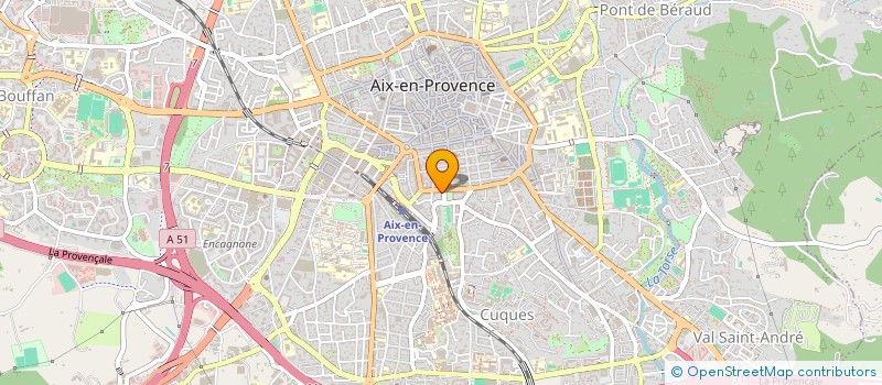 localisation de l'entreprise SCI PLEIN CIEL  AIX-EN-PROVENCE