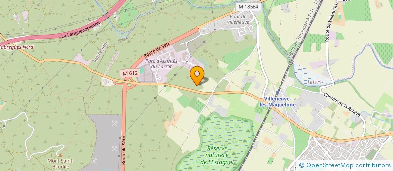 localisation de l'entreprise SCI PLEIN CIEL  VILLENEUVE-LES-MAGUELONE