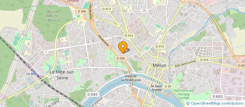localisation de l'entreprise SCI PLEIN SOLEIL à MELUN